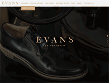 Tablet Screenshot of evans.com.au
