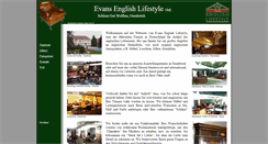 Desktop Screenshot of evans.de
